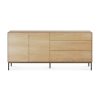 Ethnicraft Ethnicraft Oak Whitebird Sideboard - 2 Doors/3 Drawers Natural Oak New