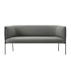 Wendelbo Sepal 2 Seater Sofa Grey-Fiord 961 Best