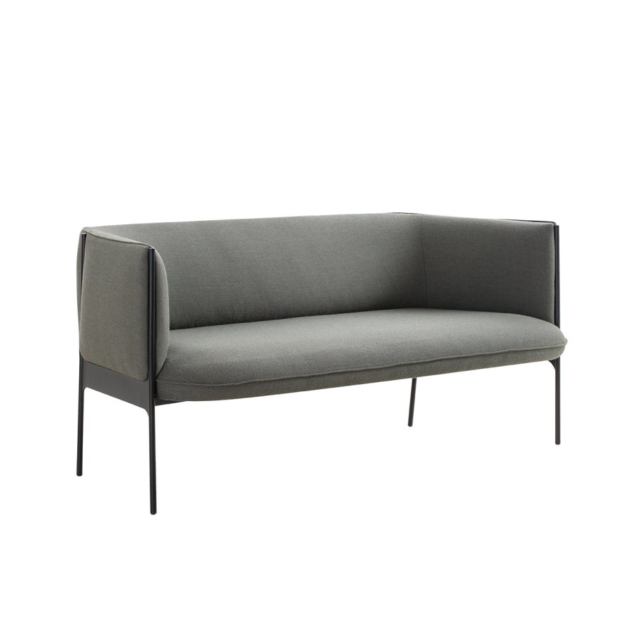 Wendelbo Sepal 2 Seater Sofa Grey-Fiord 961 Best