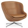 Normann Copenhagen Hyg Lounge Chair Ultra Leather New