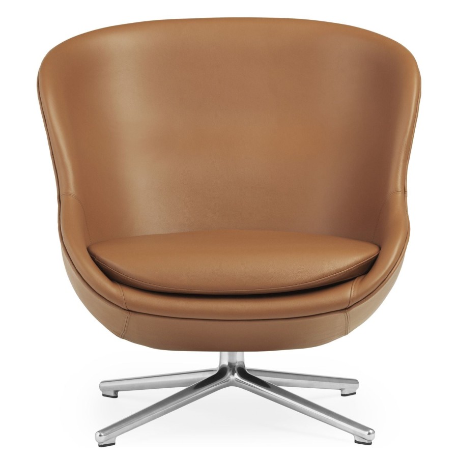 Normann Copenhagen Hyg Lounge Chair Ultra Leather New