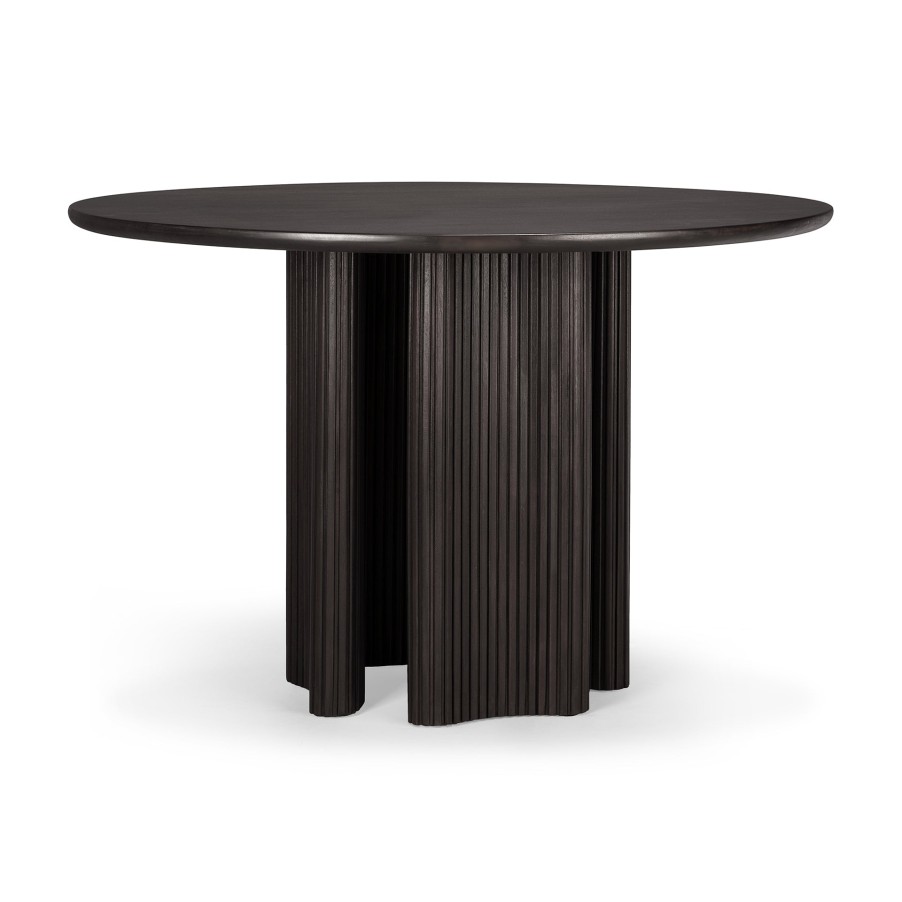 Ethnicraft Ethnicraft Mahogany Roller Max Dining Table Dark Brown Wholesale