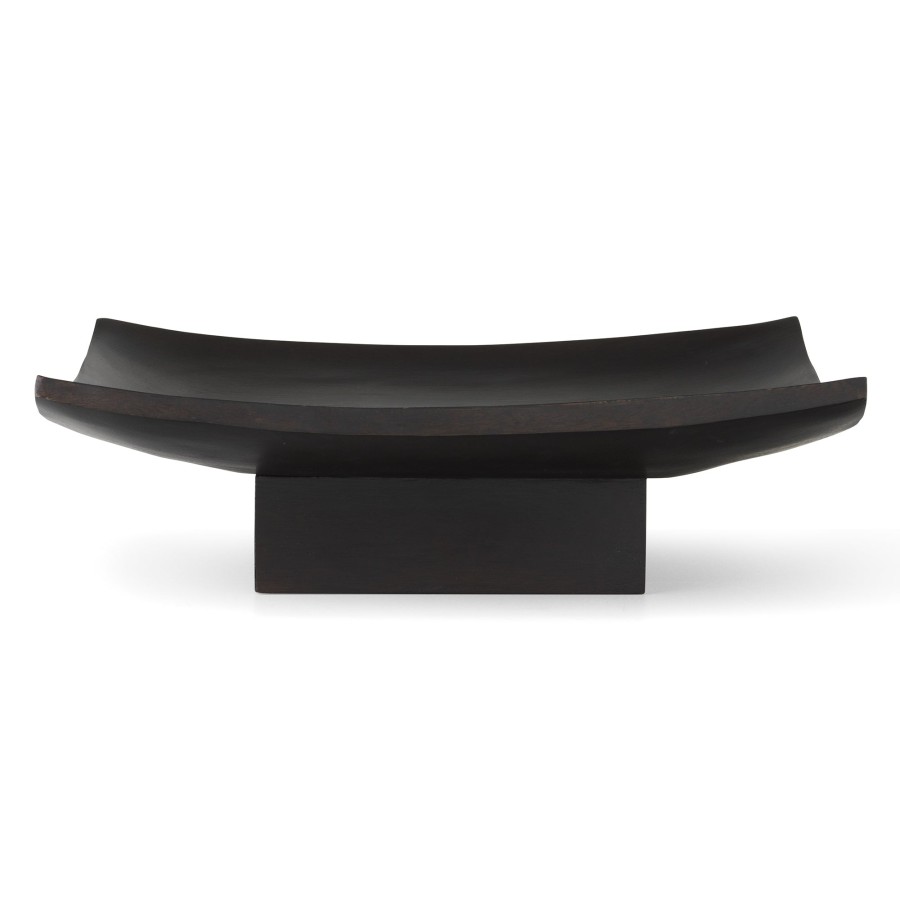 Audo Copenhagen Releve Wood Platter Black Online