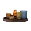 Bloomingville Sanga Glass Tray With Votive - Set Of 6 Multi Hot