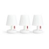 Fatboy Edison The Mini Table Lamp - Set Of 3 White Clearance