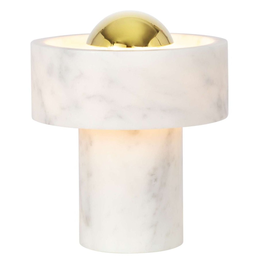 Tom Dixon Stone Portable Lamp Gold New