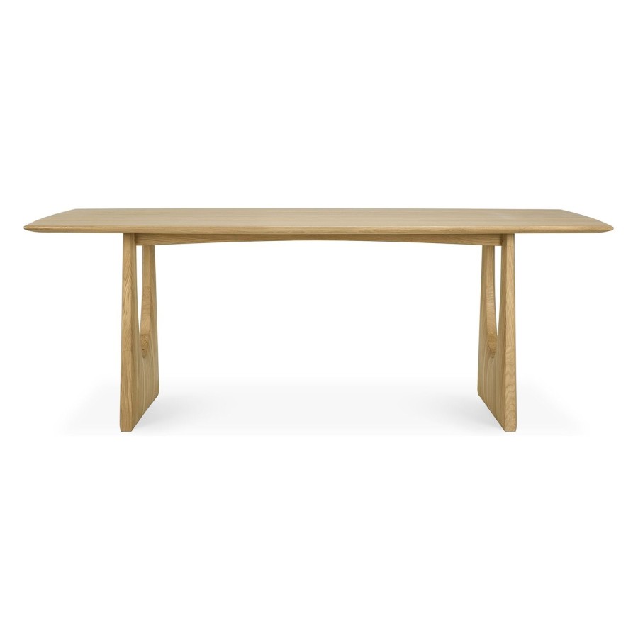 Ethnicraft Ethnicraft Oak Geometric Dining Table Clearance