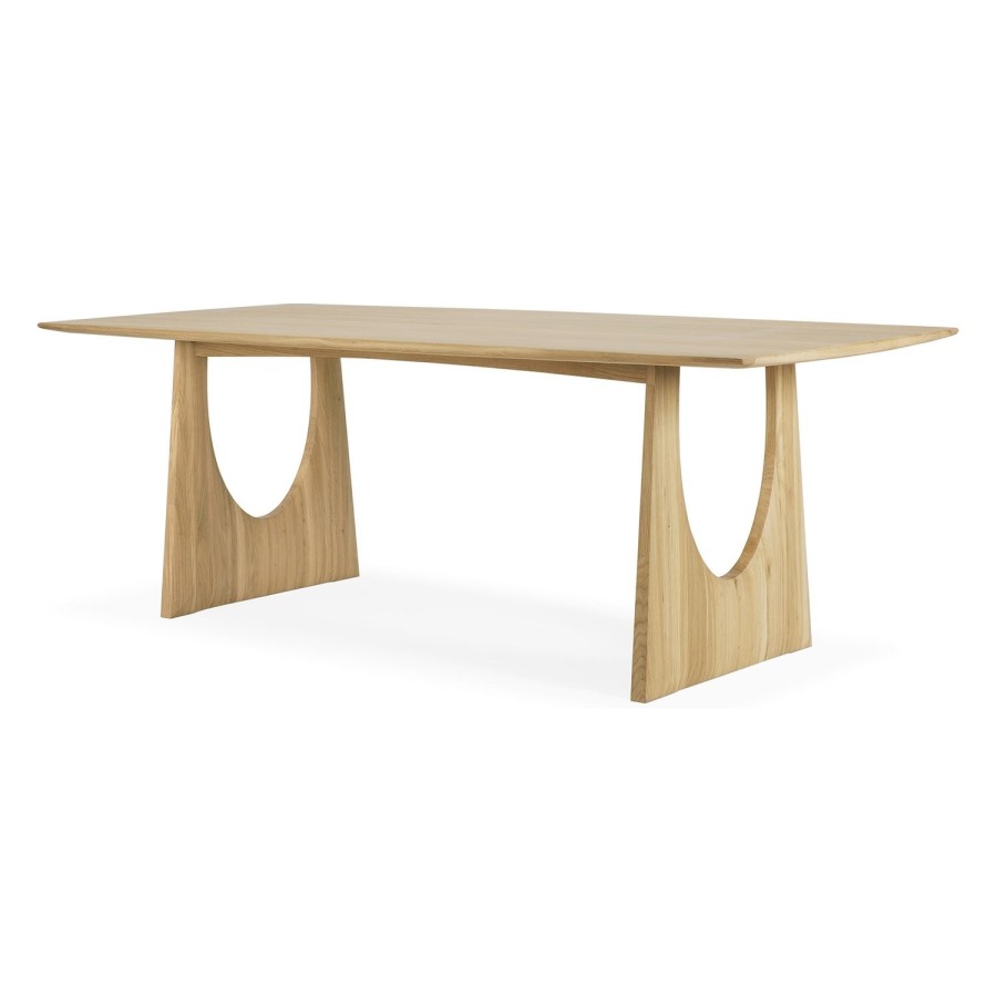 Ethnicraft Ethnicraft Oak Geometric Dining Table Clearance