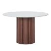 Natadora Kora Marble Round Dining Table Hot