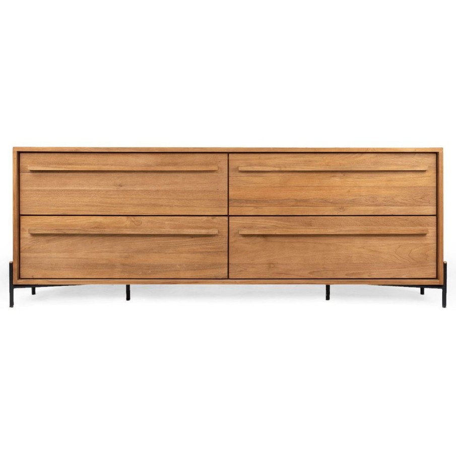 dBodhi Dbodhi Outline Dresser - 4 Drawers Teak Clearance