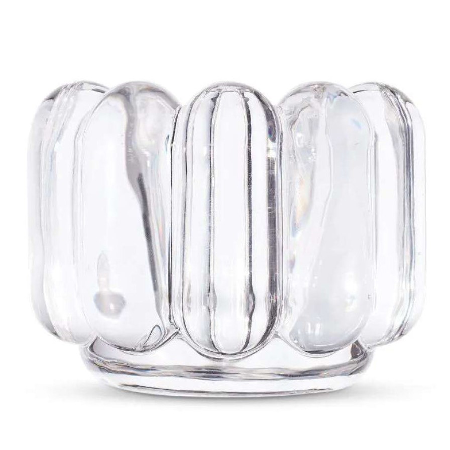 Tom Dixon Press Tealight Vertical Clear Clearance