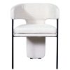 Trit House Fullerton Dining Chair Cream Boucle Hot