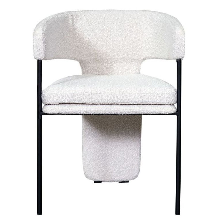 Trit House Fullerton Dining Chair Cream Boucle Hot