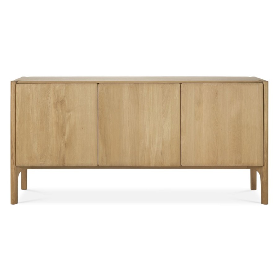 Ethnicraft Ethnicraft Oak Pi Sideboard - 3 Doors Natural Oak Online