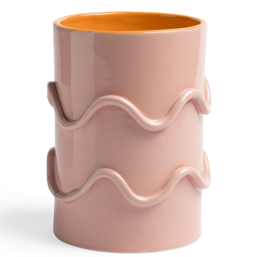 Klevering Wavy Vase Pink Online