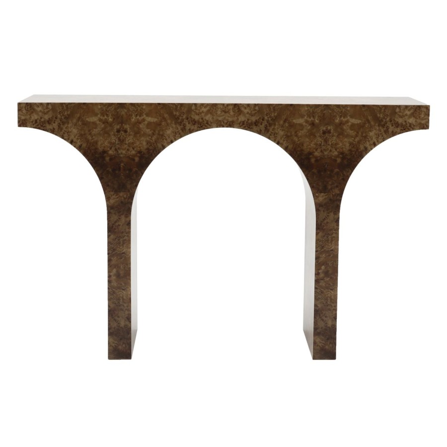 Trit House Villa Burlwood Console - 140Cm Elm Burlwood Hot