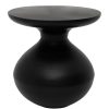 Urban Nature Culture Tummy Side Table Black New