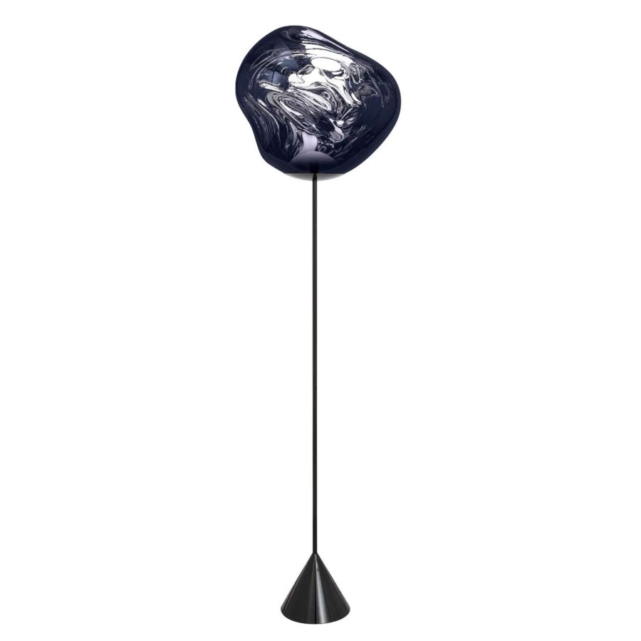 Tom Dixon Melt Cone Slim Floor Lamp Smoke Wholesale