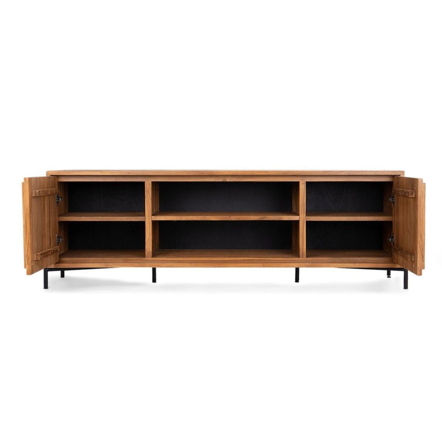 dBodhi Dbodhi Outline Dresser - 2 Doors/2 Shelves Teak New