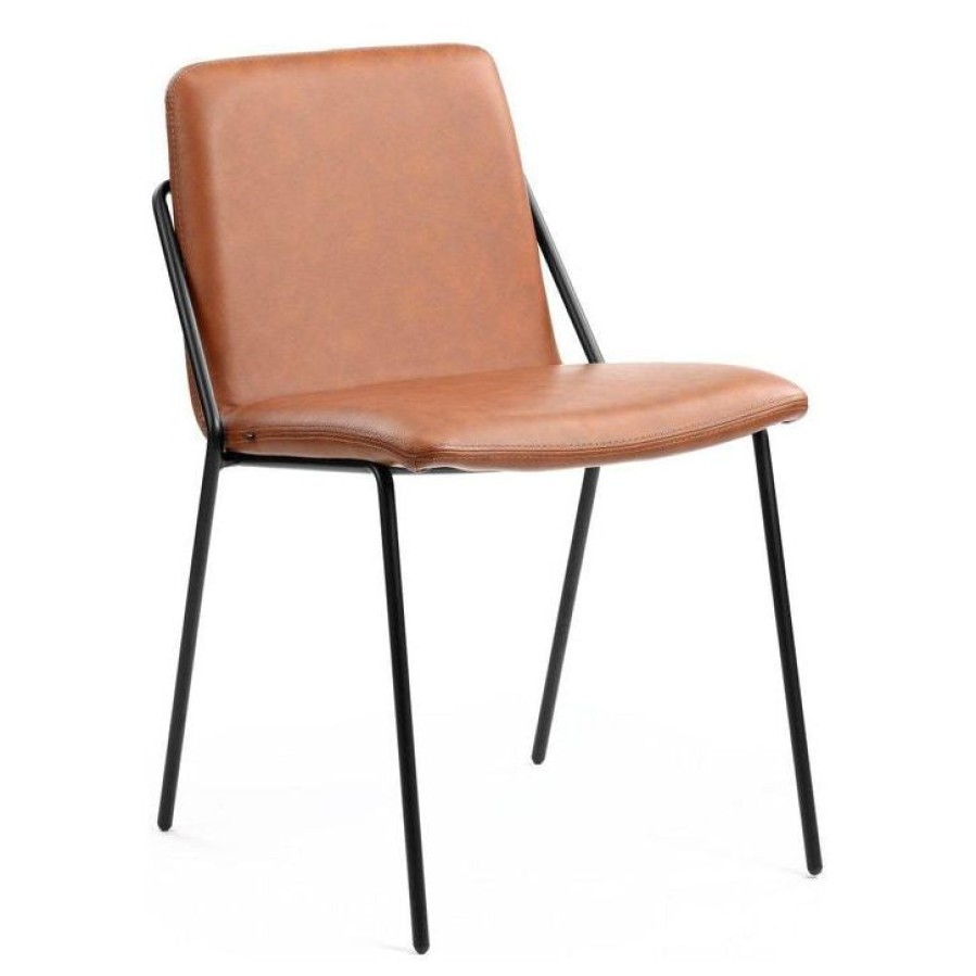 M.A.D. Sling Leather Dining Chair Online