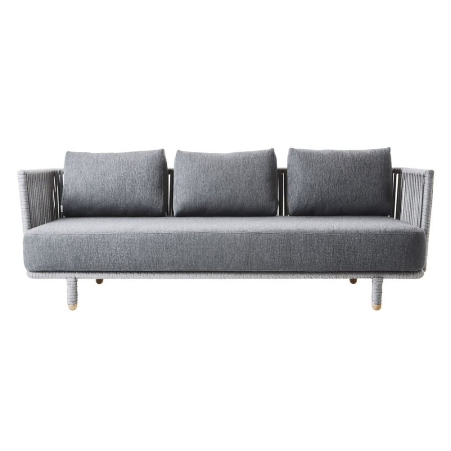 Caneline Moments 3 Seater Sofa - Outdoor Grey Wholesale