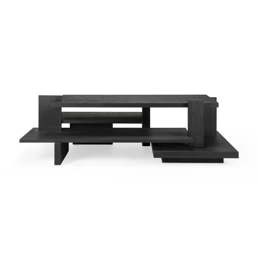 Ethnicraft Ethnicraft Teak Abstract Coffee Table Black Online