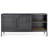 dBodhi Dbodhi Karma Charcoal Low Dresser - 2 Doors/2 Shelves Wholesale