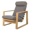 Caneline Endless Soft Highback Lounge Chair Teak New