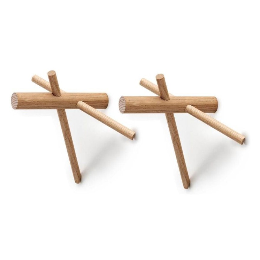 Normann Copenhagen Sticks Hooks - Set Of 2 New