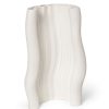 Ferm Living Moire Vase Off White Hot