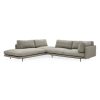 Wendelbo Maho V2 L Shape Sofa Light Brown Boucle-Cuddle 04 Clearance