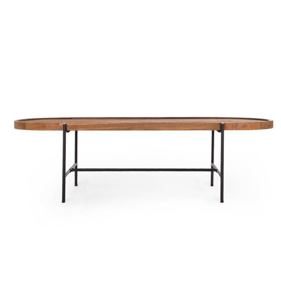 dBodhi Dbodhi Coco Oval Coffee Table - Rectangular Legs Best