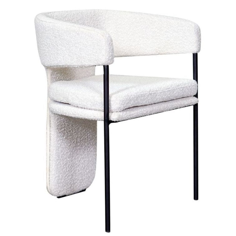 Trit House Fullerton Dining Chair Cream Boucle Best