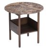 Wendelbo Collect Round Side Table Dark Brown New