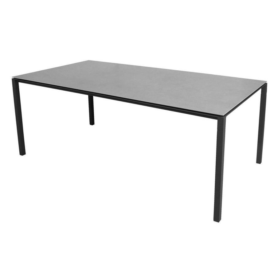 Caneline Pure Rectangular Dining Table 2000Mm - Outdoor New