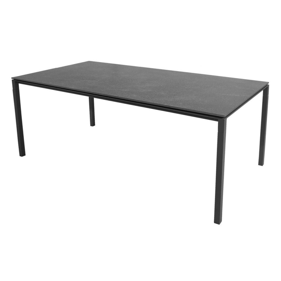 Caneline Pure Rectangular Dining Table 2000Mm - Outdoor New