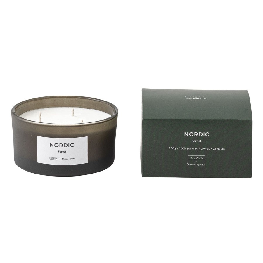 Bloomingville Nordic Forest Scented Candle Green Online