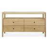 Ethnicraft Ethnicraft Oak Spindle Dresser - 4 Drawers Natural Oak Hot