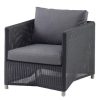 Caneline Diamond Lounge Chair - Weave Grey Online