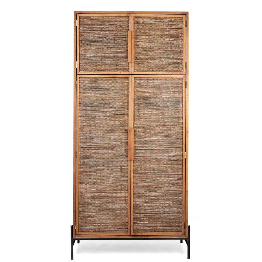 dBodhi Dbodhi Coco Wardrobe - 4 Doors/1 Drawer Teak Best