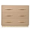 United Strangers Oslo Three Drawer Sahara Tan Fabric Best