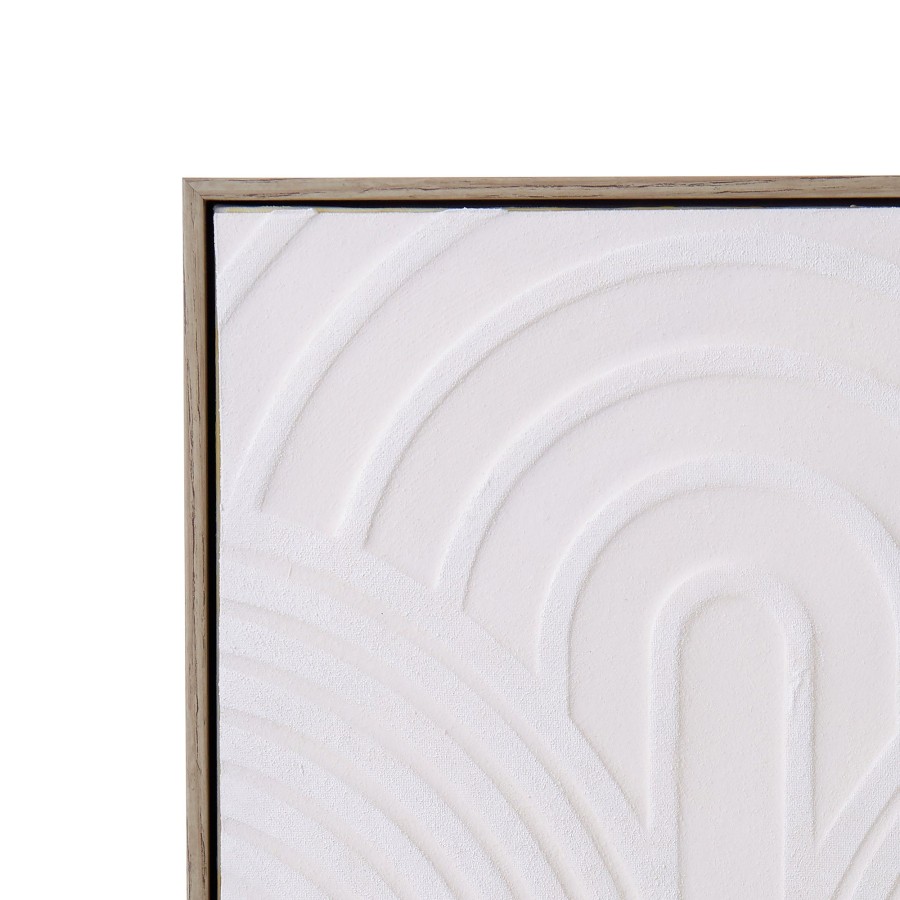 Trit House Linear Wall Art - Set Of 2 White Wholesale