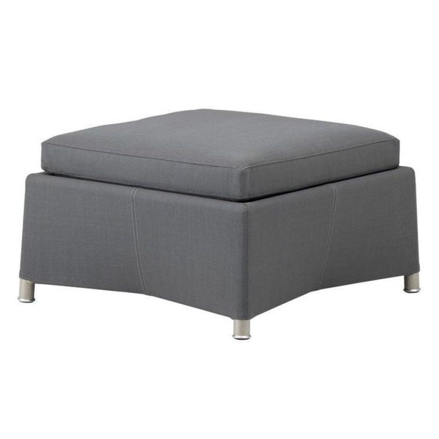 Caneline Diamond Footstool/Coffee Table - Tex Hot